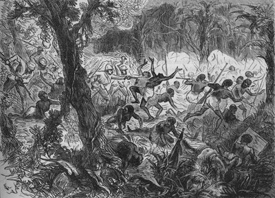 Lucha en Abracrampa de Joseph Swain