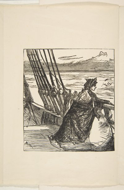 La hija del mayor para Once a la Semana, 21 de junio de 1862 de Joseph Swain