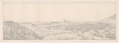 Panorama hacia Atenas desde el jardín de Afrodita de Joseph Thürmer