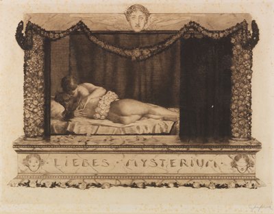 Ein Liebesmysterium, 1913 de Joseph Uhl