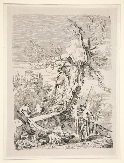Regreso de pesca de Claude Joseph Vernet