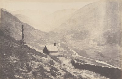 Valle de Bosost tomada desde la capilla San Antonio, 1853 de Joseph Vigier