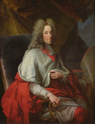 Retrato del Cardenal Joseph Clement de Baviera, Elector de Colonia de Joseph Vivien