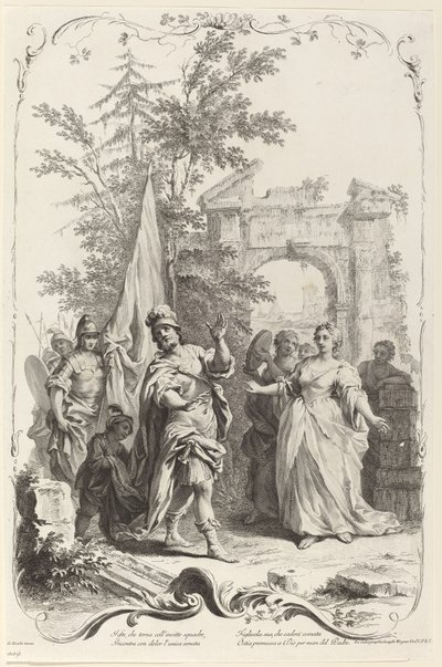 Jephthah y su hija de Joseph Wagner