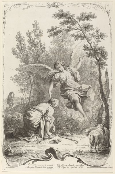 Moisés y la zarza ardiente de Joseph Wagner