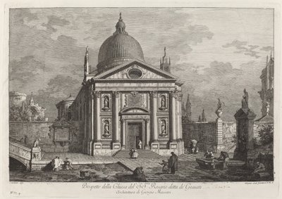 Prospetto della Chiesa del SS. Rosario detta de
