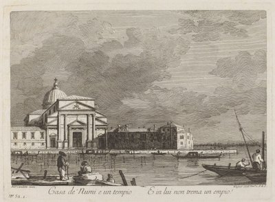 Casa de los Numi de Joseph Wagner after Canaletto