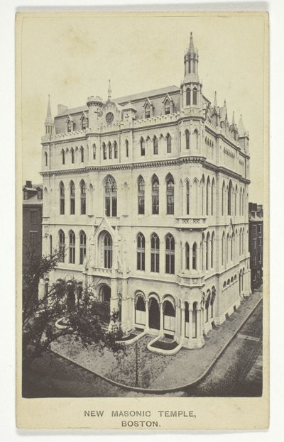 Nuevo Templo Masónico, Boston de Joseph Ward