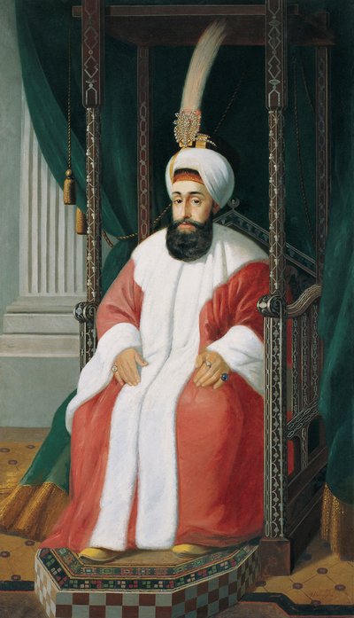 Sultán Selim III, siglo XIX de Joseph Warnia Zarzecki