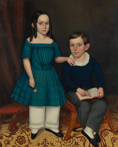 John y Louisa Stock de Joseph Whiting Stock