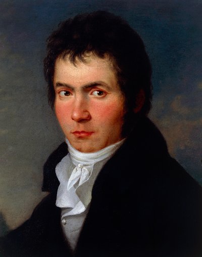 Retrato de Ludwig van Beethoven (Bonn de Joseph Willibrord Mahler