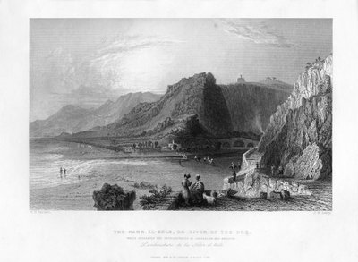 El río Nahr-El-Kelb, Líbano, 1841 de Joseph Wilson Lowry