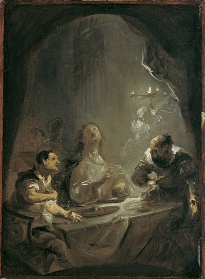 Cristo en Emaús de Joseph Winterhalder d. J.