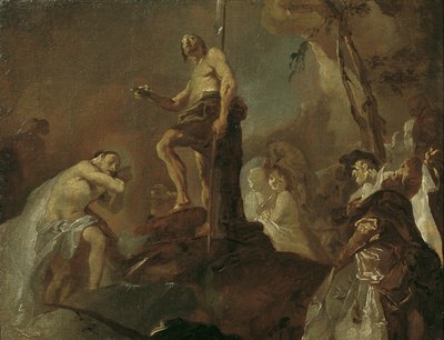 el bautismo de cristo de Joseph Winterhalder d. J.