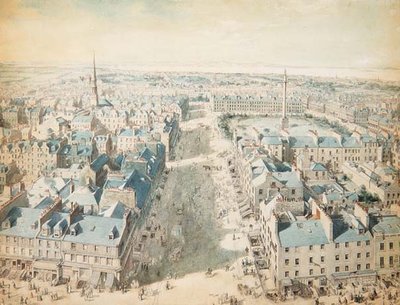 Vista Norte desde el Monumento a Scott, 2:45 pm 15 de Septiembre de Joseph Woodfall Ebsworth