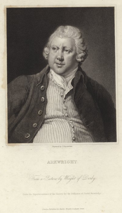 Richard Arkwright de Joseph Wright