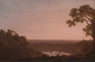 Lago Nemi de Joseph Wright of Derby