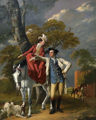 El Sr. y la Sra. Thomas Coltman de Joseph Wright of Derby