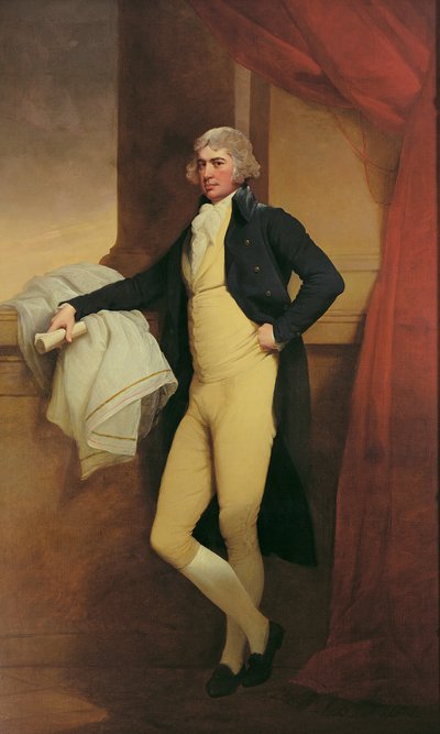 Retrato de Samuel Oldknow, c.1790-2 de Joseph Wright of Derby