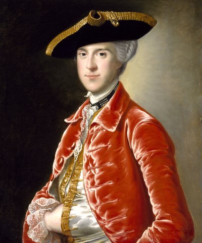 Retrato de un caballero, c.1760 de Joseph Wright of Derby