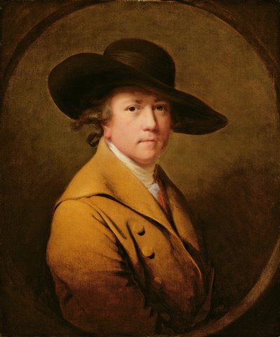 Autorretrato, c.1780 de Joseph Wright of Derby