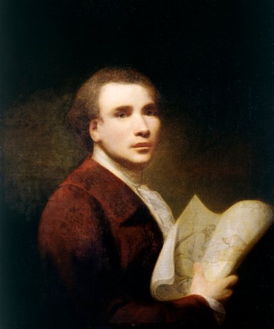 Autorretrato (óleo sobre lienzo) de Joseph Wright of Derby