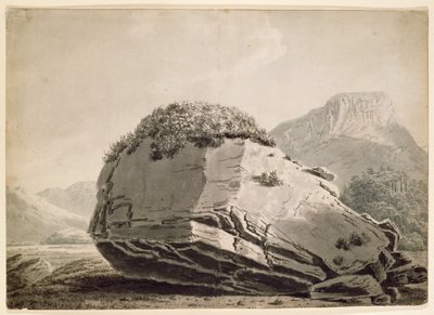 The Bowderstone Borrowdale de Joseph Wright of Derby