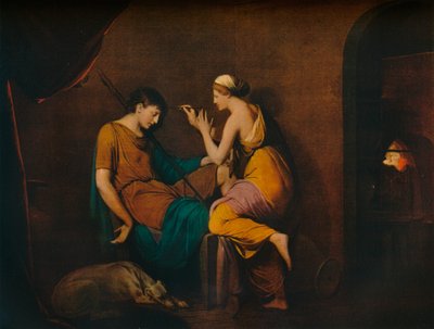 La Doncella Corintia, 1782-1784, 1930 de Joseph Wright of Derby