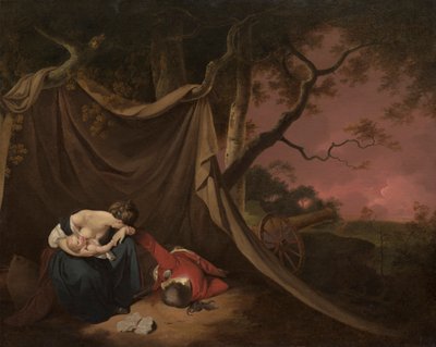 El soldado muerto de Joseph Wright of Derby