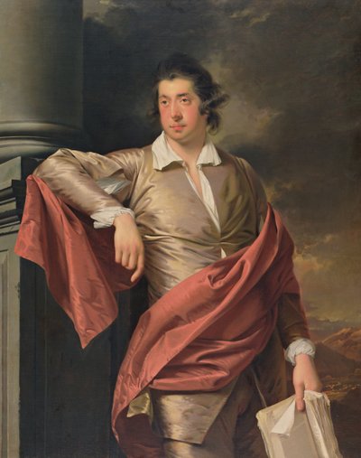 Thomas Day (óleo sobre lienzo) de Joseph Wright of Derby
