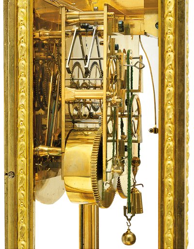 Regulador de tiempo medio y solar de mes de Luis XVI con remontoire de Joseph and Robin Robert  Coteau