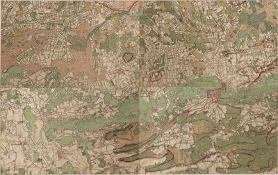 Mapa de Aerschot - Aarschot de Joseph de Ferraris