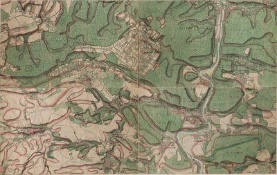 Mapa de St. Gerard - Saint-Gérard de Joseph de Ferraris