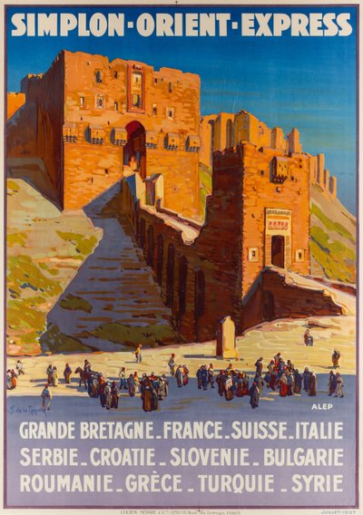 Simplon-Orient-Express de Joseph de La Nézière