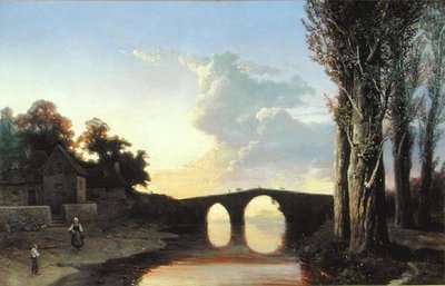 Río y Puente en el Sur de Francia de Josephine Bowes
