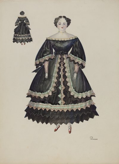 Muñeca - Minerva Pratt, c. 1937 de Josephine C. Romano