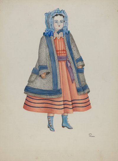 Muñeca - "Rose Bates" de Josephine C. Romano