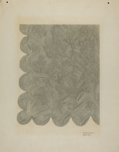 Cubrecama de Josephine Prado and Randolph Atkinson