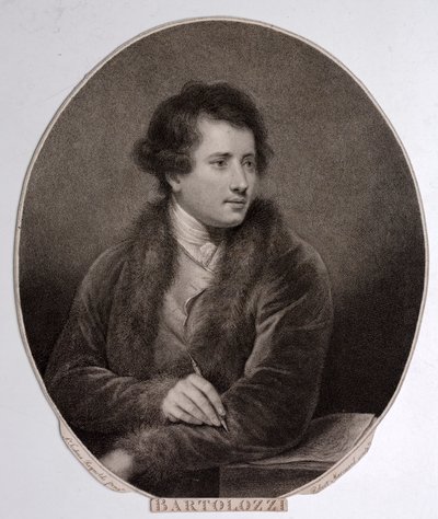 Francesco Bartolozzi, grabador italiano de Joshua (after) Reynolds