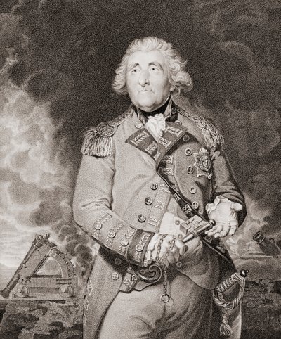 George Augustus Elliott, Lord Heathfield de Joshua (after) Reynolds