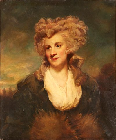 Retrato de Medio Cuerpo de Lady De Clifford de Joshua (after) Reynolds