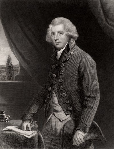 Retrato de Richard B. Sheridan de Joshua (after) Reynolds