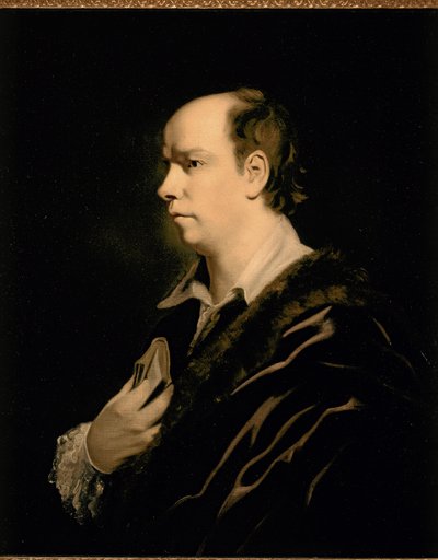 Oliver GOLDSMITH, Retrato c.1770 (óleo sobre lienzo) de Joshua (studio of) Reynolds