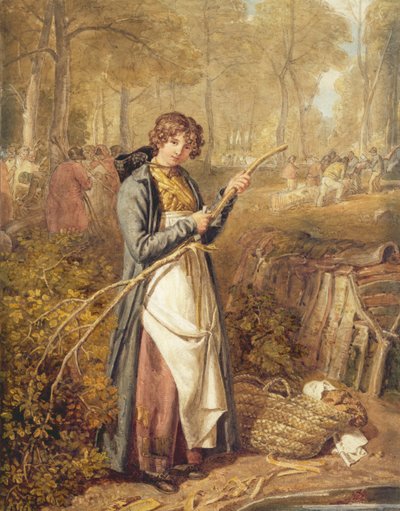 Corteza de Madera en el Bosque de Wychwood de Joshua Cristall