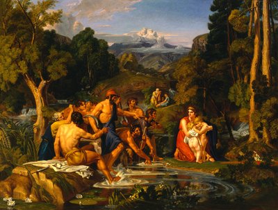 Latona y los Campesinos Licios de Joshua Cristall