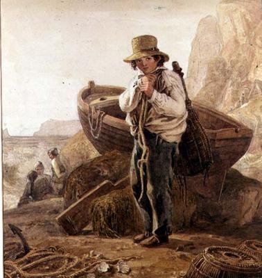 El joven pescador de Joshua Cristall