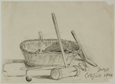 Cesta de Mimbre, Mazo, Pala, Pico de Joshua Cristall