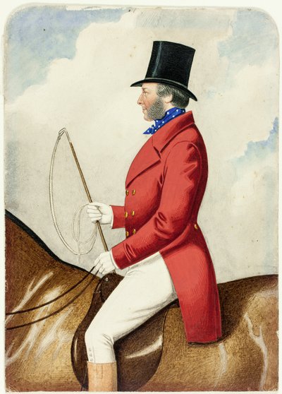 Retrato ecuestre de Lord Simpson de Joshua Dighton