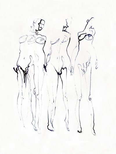 Tres figuras elegantes de Joshua Hoskins