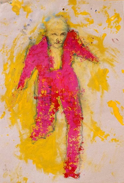 Figura rosa intenso de Joshua Hoskins